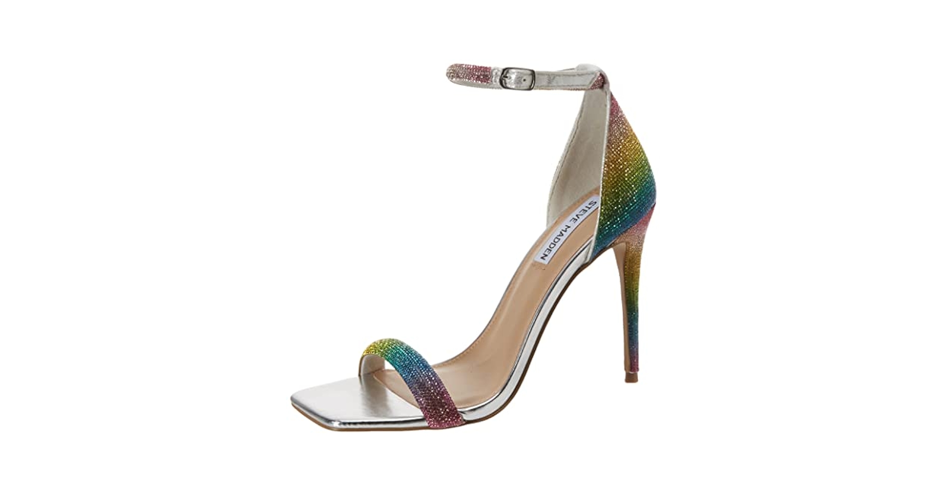 【Steve Madden】レインボーカラー!アンクルストラップ ヒール Amazon.com | Steve Madden HEEL Sandal Sandal for Women
