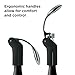 Rabbit Vertical Lever Corkscrew with Foil Cutter, 5 1/2w x 2 1/2d x 6h (in), Black