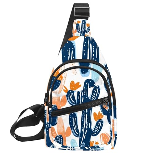 Mochila cruzada pequeña de cactus para conectar con la naturaleza