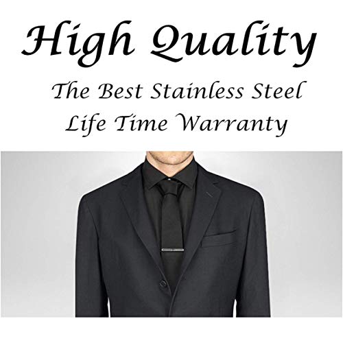 Image of Tie Clips for Men, Tie Clip, Tie Bar, Tie Bars for Men, Silver Tie Tack Pins Unique, Mens Lapel Pins for Suits Shirts, Neck Tie Clasps for Women Boys Dad Father, Jewelry Accessories Gifts for Holiday