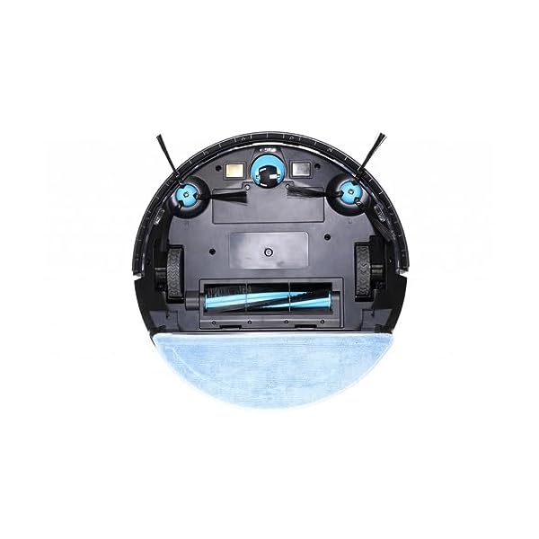SALENTE L6, 360° Laser-Staubsaugerroboter mit Wischfunktion 2-1, WLAN, mit APP Steuerung, Alexa, Google Home, 3300Pa, 65dB, LDS + SLAM-Algorithmus, ideal für Tierhaare Teppiche Hartboden – Bild 5