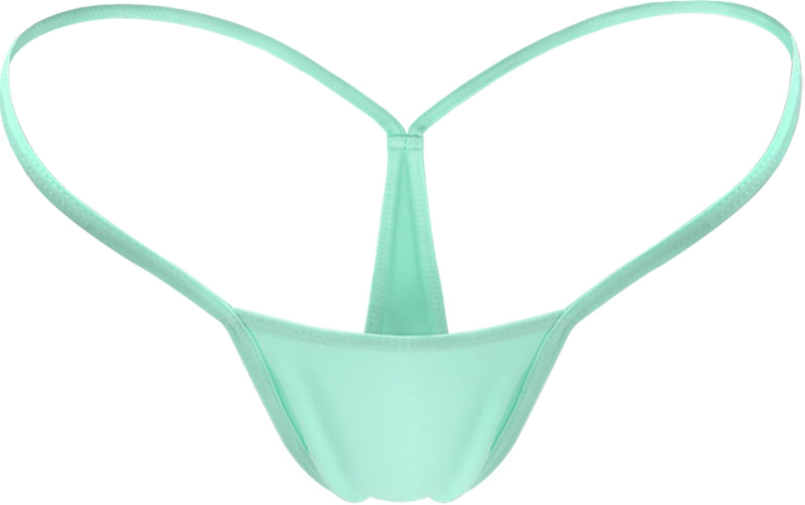 G-string Thongs for Women Seamless Thong Low Rise Micro Back Bikini Bottom No Show Panties Underwear, 10 Packs