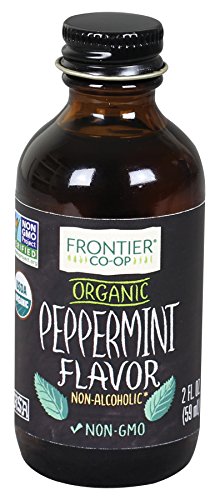 🛒 Crazy Deals Frontier Peppermint Flavor Certified Organic, 2 Ounce Bottle
