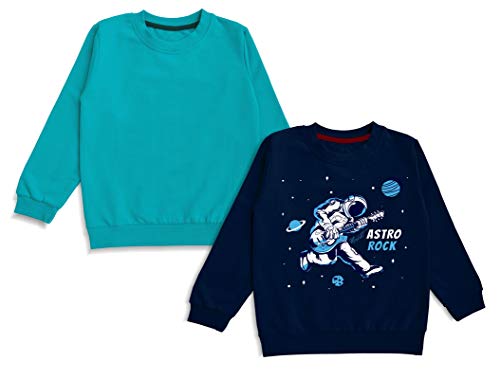 Image of minicult Cotton Full Sleeve T Shirts for Boys and Girls (Pack of 2)