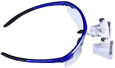 Miniatura 3 de Bestlife 0.138x16.535 in Dental Medical Binocular Loupes con lámpara de luz principal (azul)