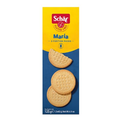 Schär Dr. Gluten-Free Maria Biscuits 125 g Light Brown 1