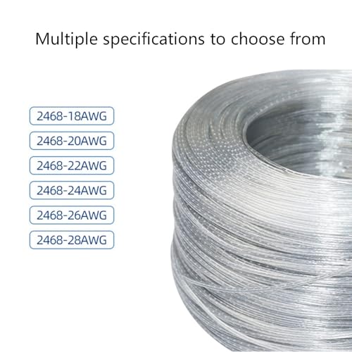 Cable de PVC redondo de 22 AWG aislado para audio de altavoz 6