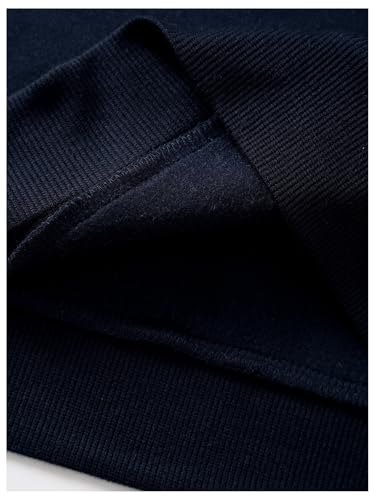 SHENHE Men's Hooded Sweatshirt Graphic Color Block Fleece Athletic Vintage Preppy Hoodie Pullover4