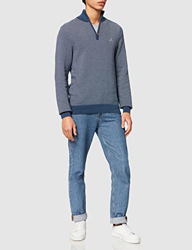 GANT D1 Pull Multicolor Texture Halfzip Homme - 2