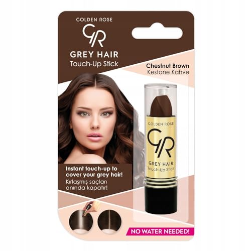 Golden Rose Gray Hair Touch-up stick (Chestnut Brown) by Golden Rose