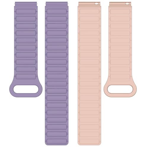 Image of ACM Watch Strap Magnetic Silicone 22mm compatible with Noise Colorfit Pro 6 Max Smartwatch Luxury Colorful Band