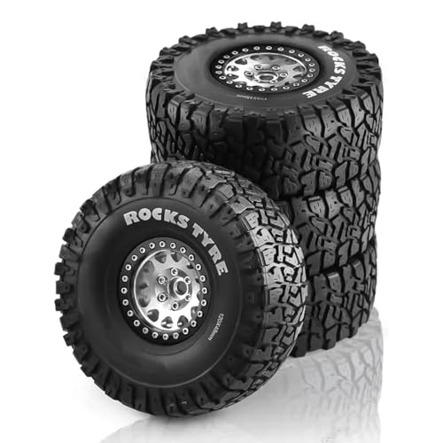 RC�r�[�h���b�N�^�C���p�[�c For Axial For SCX10 90046 For TRX4 For TRX6 AXI03007 D90 For Redcat 1/10 1.9 "�����r�[�h���b�N�z�C�[�� 120/48 �~�����[�g���Z�b�g 12 �~��