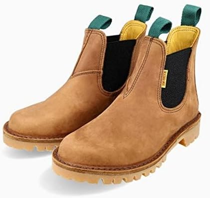 Jim Green Mens Stockman Slip On Boots Water Resistant Full Grain Leather Work or Dress Boot - Image 4