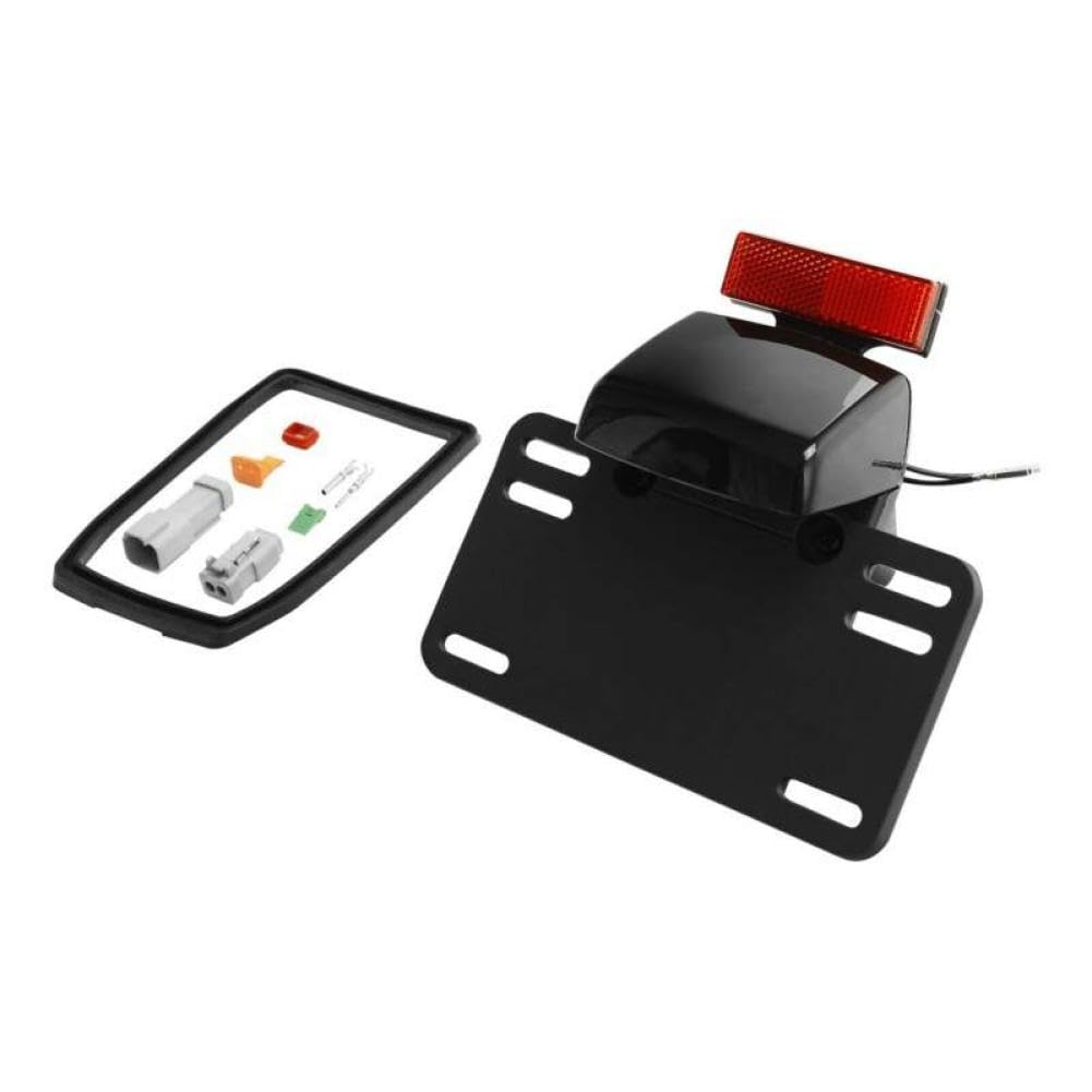 Kit de luces LED para matrícula de 2,5 mm, compatible con piezas de motocicletas automotrices Touring Road Road King 2014 2015 2016 2017 2018 2019 2020 2021 2022 2023