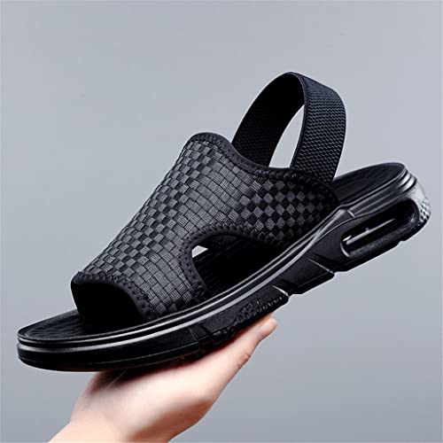 Men Casual Sport Outdoor Beach Holiday Slippers Male Shoes Light Comfortable Walking Slippers(38)2