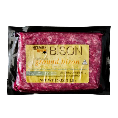 Ground Bison Meat 90% Lean