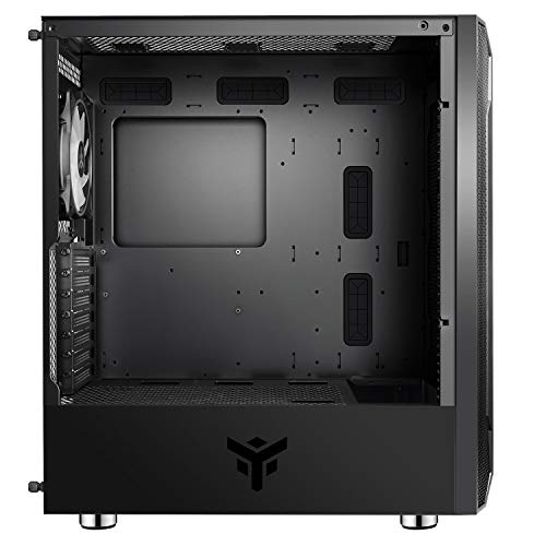Case VERTIBRA X210 - Gaming Middle Tower, 12cm ARGB fan, 2xUSB3, Side Panel Temp Glass - Case PC - Immagine 3