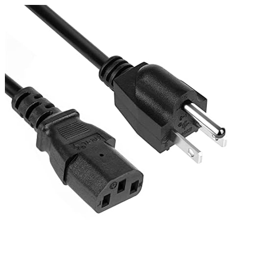 3 Prong Power Cord Replacement for Vizio TV, Vizio VX32L VW32L VX37L VW26L VA6 VMM26 LCD TV Power Cable