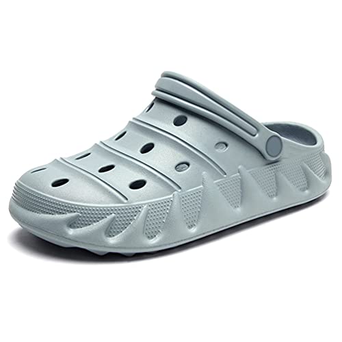 Rengzun Zuecos Hombre Mujer EVA Ultraligero Zapato de Jardín Respirable Zueco Sanitarios Antideslizante Zapatillas de Playa Sandalias Talla 36-45