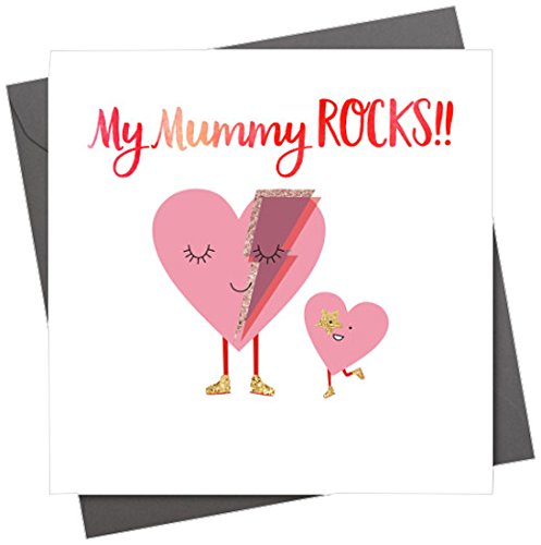 Claire Giles STAR024 "Mummy Rocks" Greeting Card