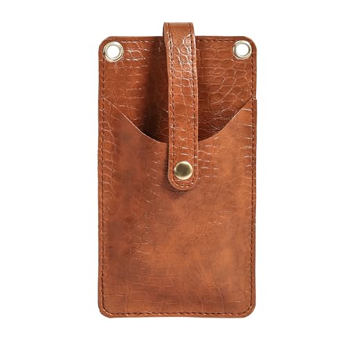 Image of Bagsy Malone Women's Small Cross-Body Phone Bag Stylish Vegan Leather Mobile Cell Phone Holder Pocket Purse Wallet Sling Bag Mini Shoulder Bags
