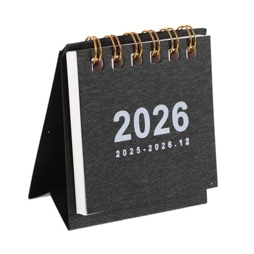 TOGEVAL ミニ デスク カレンダー イーゼル カレンダー ビジネス カレンダー
