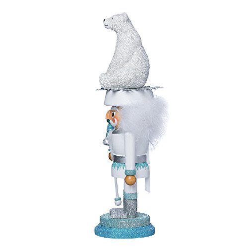 Kurt Adler 17-Inch Hollywood Polar Bear Nutcracker #TOP4