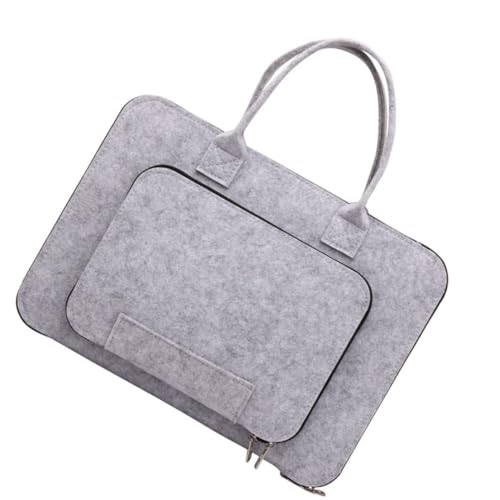 Maletín para ordenador de fieltro antiarañazos con protección acolchada y cómoda