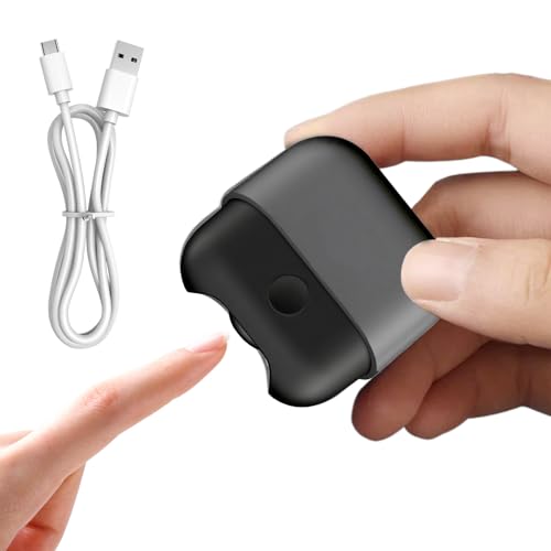 Coupe-ongles électrique sans douleur pour ongles épais avec ponceuse LED