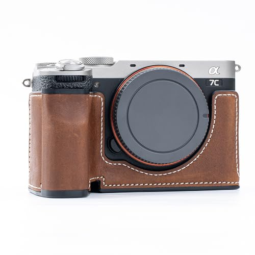 RYDSCAM �J�����P�[�X �A �Ή� Sony �\�j�[ A7C Mark II A7C2 ��7CR A7CR �A ��p�{�v �J�����J�o�[ �A ��t�{�v�{�̎��� �A �Ǝ��J���O���b�v�f�U�C���A����S�n (�R�[�q�[B)