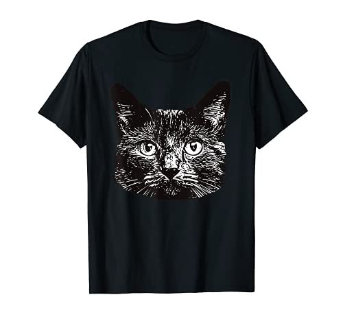 Chartreux Cat T-Shirt, Black
