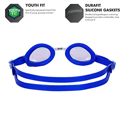 Tyr Qualifier Youth Goggle (Clear/Blue) #TOP2