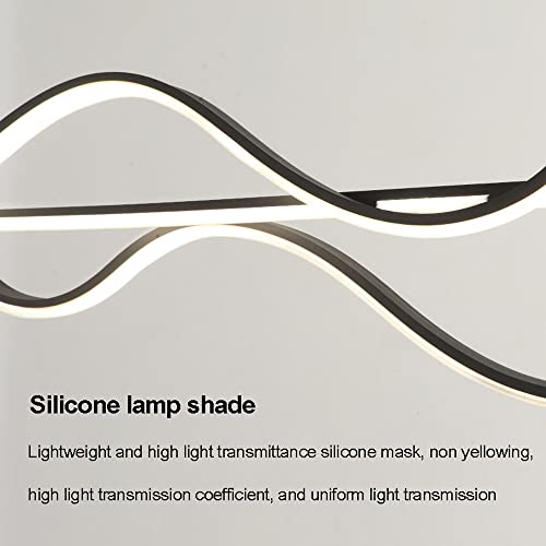 Lampe LED suspendue salon et cuisine, lustre moderne à gradation continue - 4