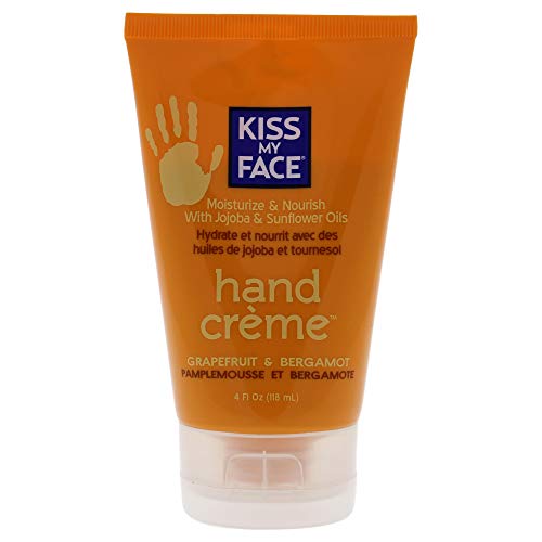 Kiss My Face Crème pour Mains Pamplemousse/Bergamote Unisexe 4 oz Cover