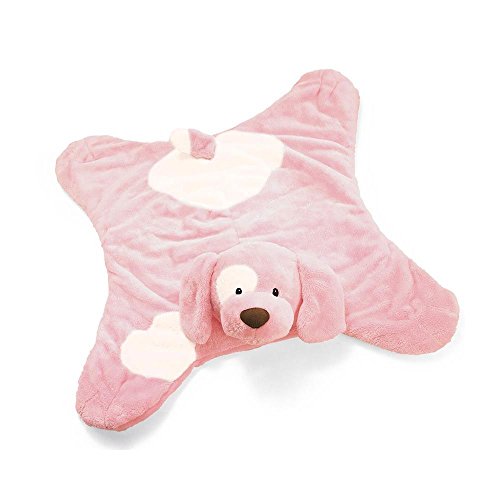 Baby GUND Spunky Comfy Cozy Stuffed Animal Plush Blanket, Pink, 24