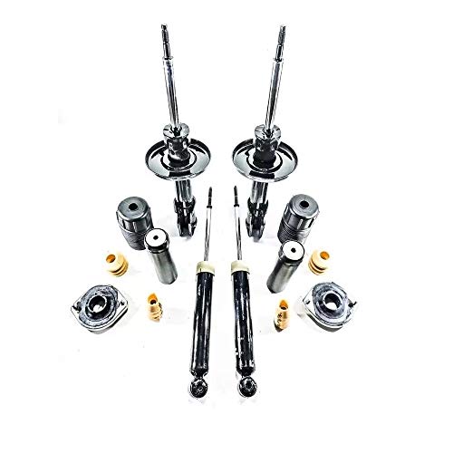 04 Amortecedores + 04 Kits Batente Corsa Classic Dianteiro Traseiro 2004 Até 2016 Life LS 1,0 1,6 8V