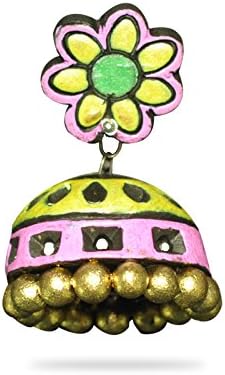 Sunflower Terracotta Jhumka