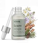 Vove Nordic Dawn Scent Drops – Jasmine & Vetiver Laundry Scent Oil Glass Dropper, Scent Booster, for Tumble Dryer Balls, Hypoallergenic, Biodegradable Musk, FSC-Certified Packaging
