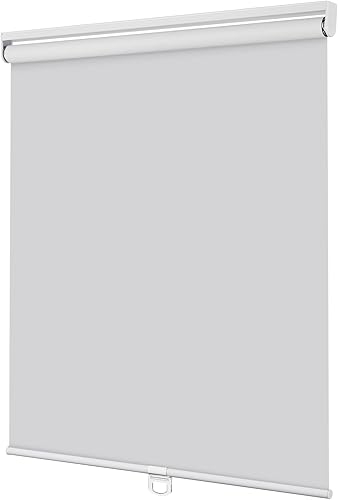 Boolegon Persianas enrollables opacas para ventanas, sin cordón, con aislamiento térmico, protección UV, persianas de tela para puerta francesa,