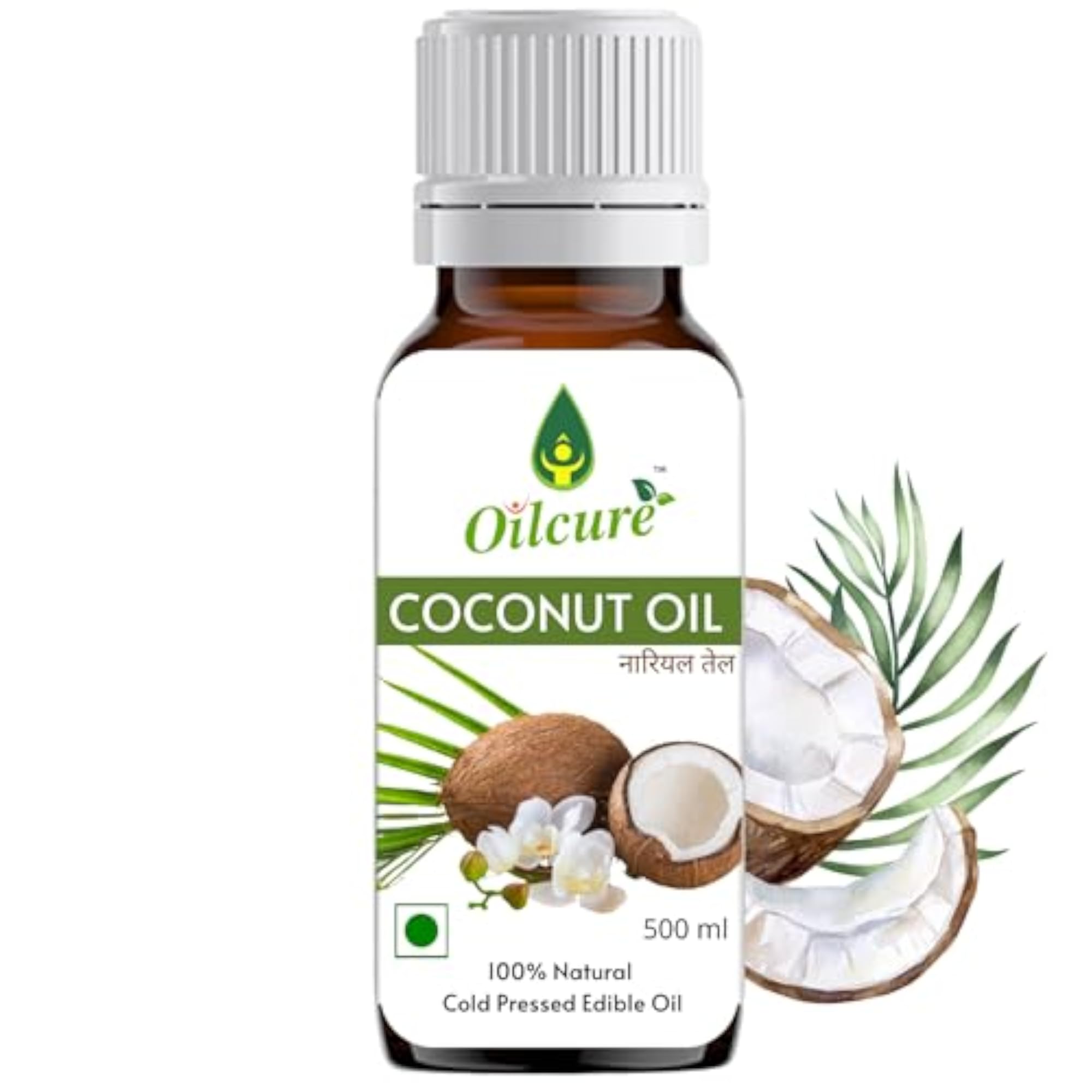 Virgin Coconut Oil, Cold Pressed, 500 ml