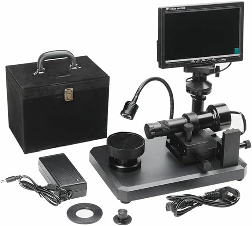 Microscope numérique 100X de laboratoire pour décoder les inscriptions de ceinture de diamant