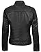 Decrum Women's Biker Jacket - Womens Leather Jacket | [1331104] Bickford Black, L
