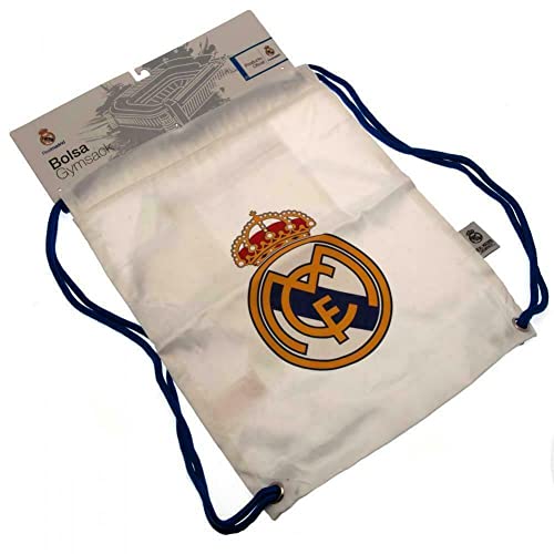 Official Football Merchandise Backpack bag with laces Real Madrid \