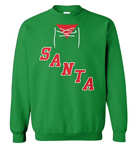 Haase Unlimited Santa Claus Kringle Sports Jersey - Hockey Xmas Unisex Crewneck Sweatshirt