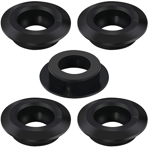 5 Pack 1" Vsttar Flexible Tank Adapter (Bulkhead), Flexible Pipe-to-Tank Seal - Tank Adapter