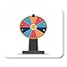 Produktbild Mouse Pads Prize White Spin Wheel of Fortune with Lucky Roulette Mouse Pad for notebooks,Desktop Computers mats Office Supplies