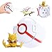 Poké ball, Ainvliya Poke ball, Pokeballs mit Figur, Bälle zum Werfen, Mini Figurines für Jungen, Mädchen oder Kindergeburtstagsgeschenke
