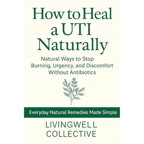 How to Heal a UTI Naturally Audiolibro Por LivingWell Collective arte de portada