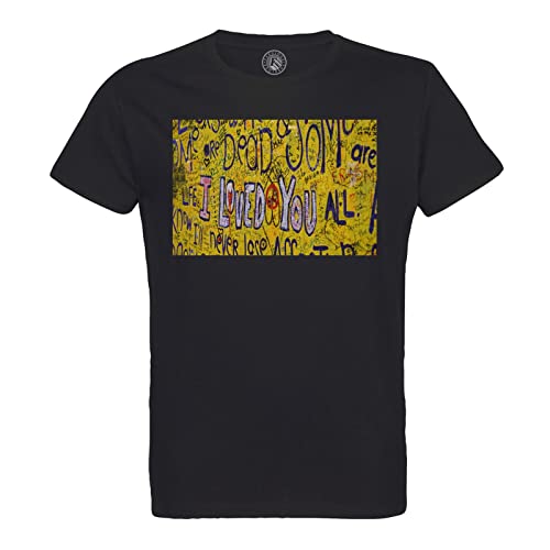 T-shirt homme graffiti coton bio I Loved You pour un look streetwear