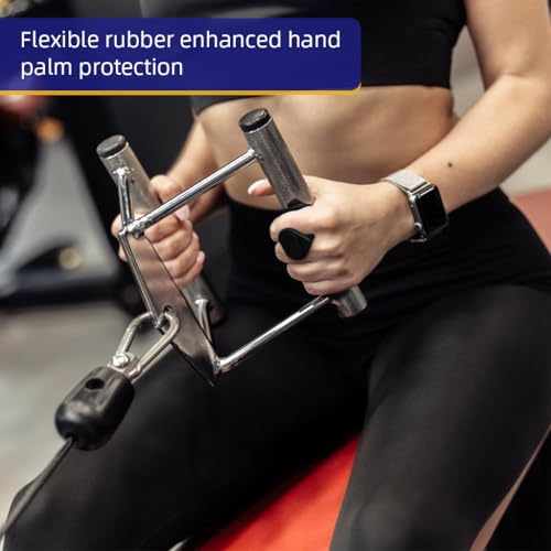 Image of Proberos 1 Pair Weight Lifting Grips, Non-Skid Rubber Gym Hand Gloves for Enhanced Grip Strength & Palm Protection, Anti-Slip, Finger Grip Strengthener, Fit for Deadlifts & Pull-Ups, Black